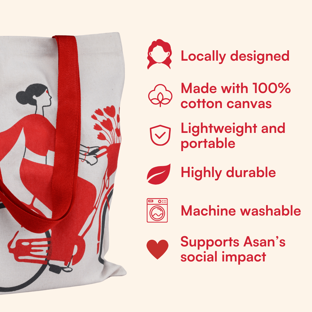 Limited Edition: EmpowerHer Tote Bag - Asan UK