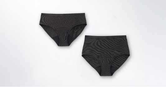 Are you supposed to free bleed in period underwear?