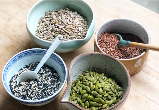 Hormone-balancing seed cycling guide for every phase
