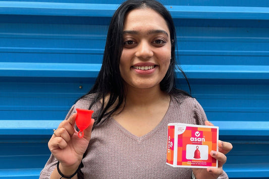 My first time using the Asan cup: Ishita, 21-year-old's experience - Asan UK