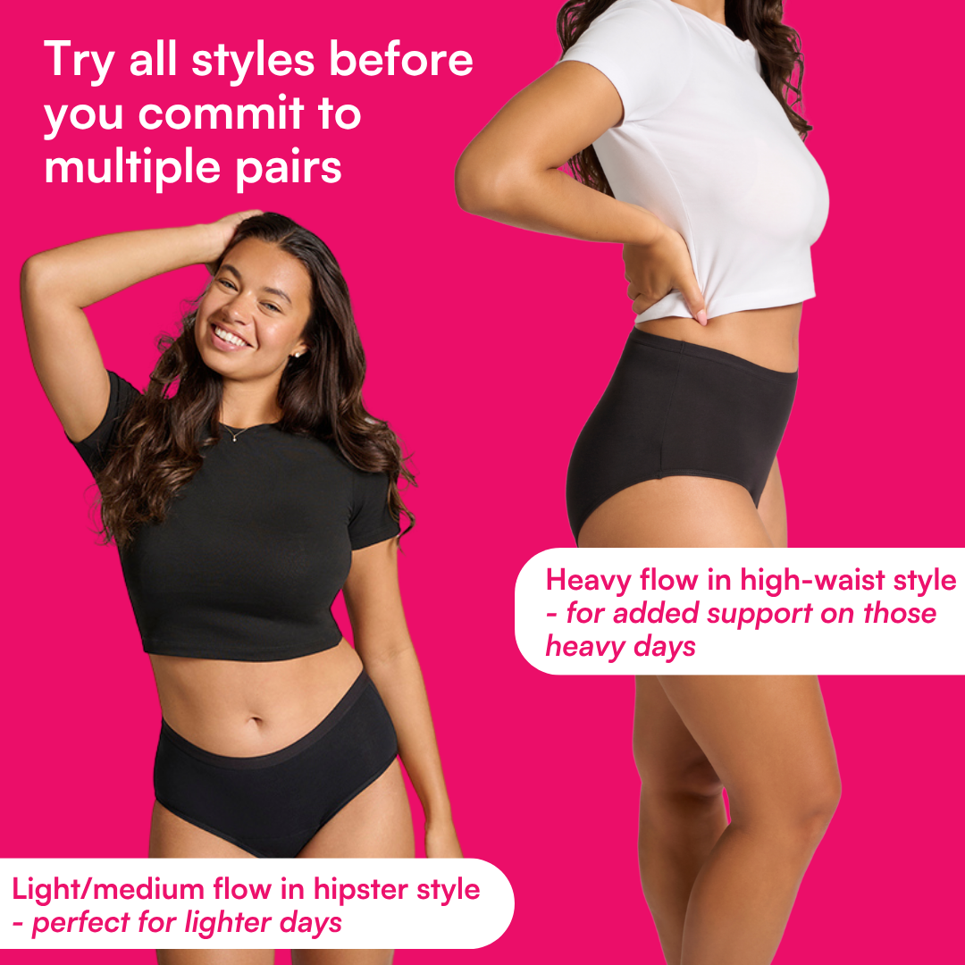Period Pants Trial Pack