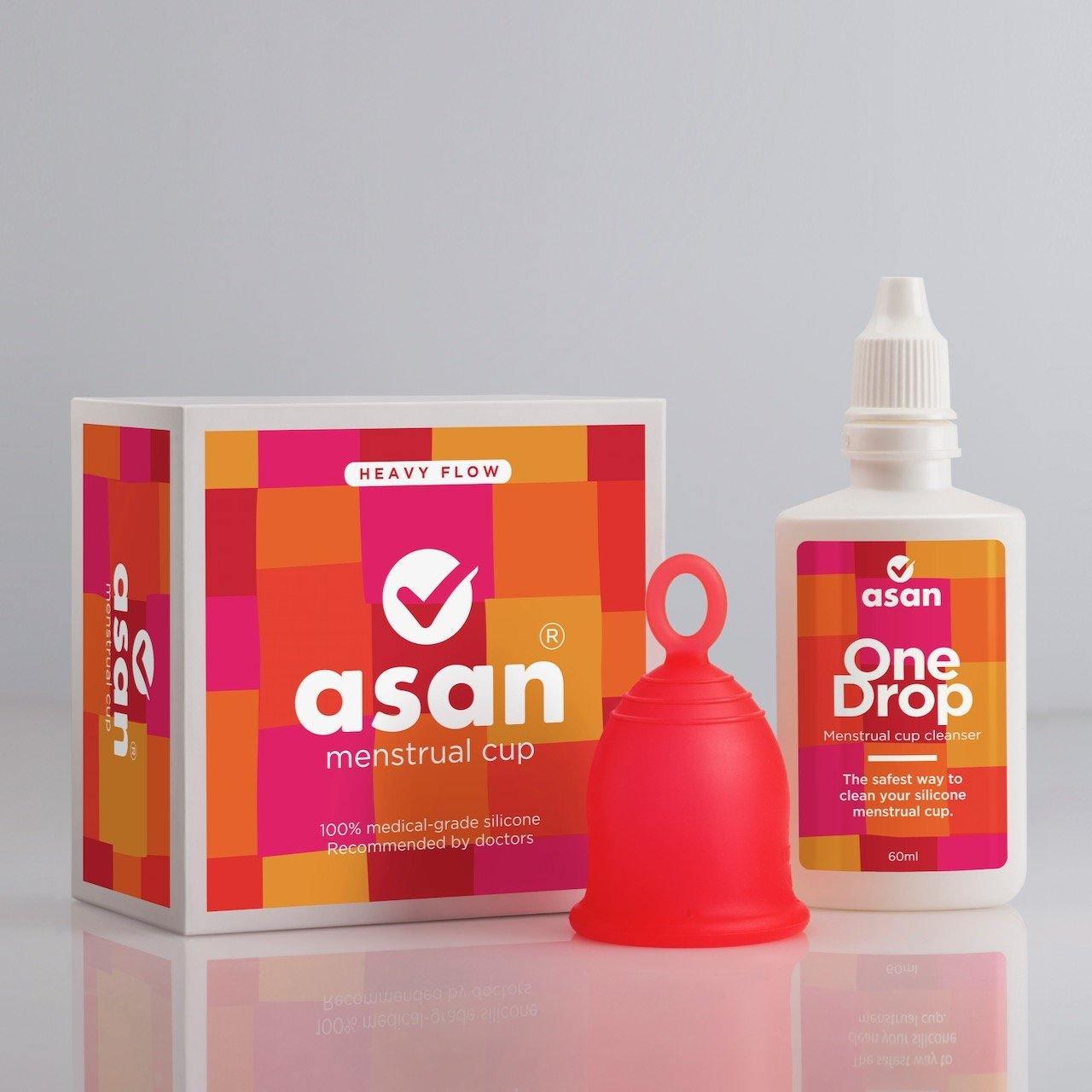 Combo Pack: Asan Cup + Cleanser @20% off