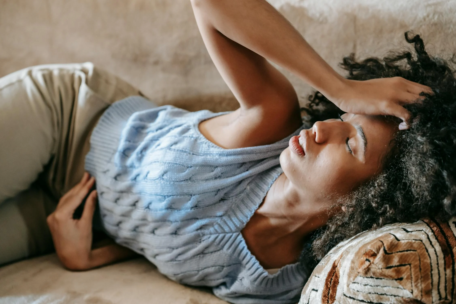 Menstrual phase issues PMS after period
